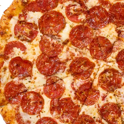 Domino's pepperoni pizza